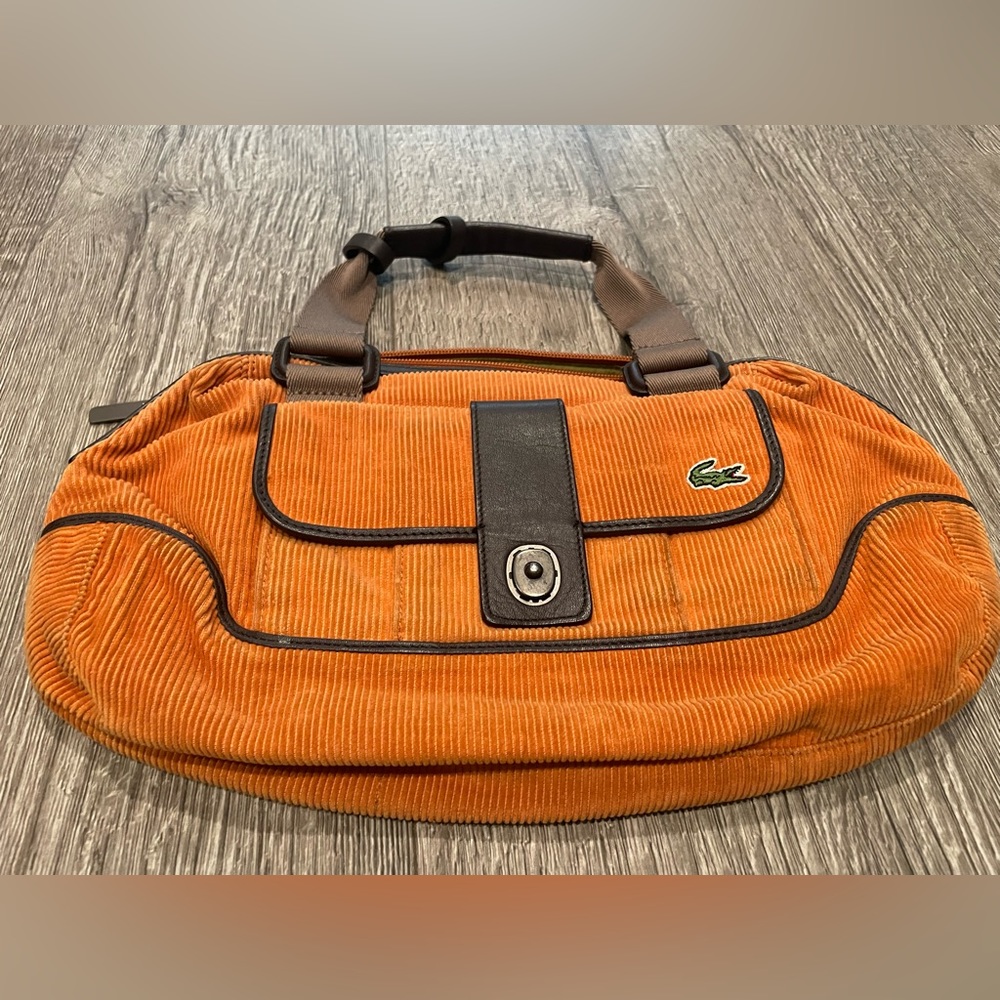 Orange Lacoste Shoulder bag